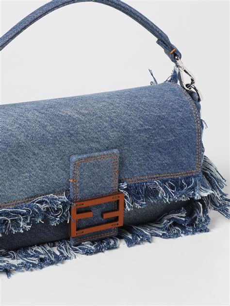 denim fendi bag|fendi denim baguette.